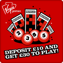 Virgin Bingo Cash Coaster